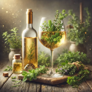 herb infused wine image